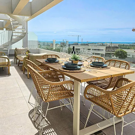 Apartamento Penthouse In Azahar De Estepona, 2km From Azata Golf Estepona