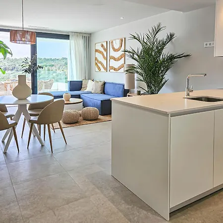 Penthouse In Azahar De Estepona, 2km From Azata Golf Estepona