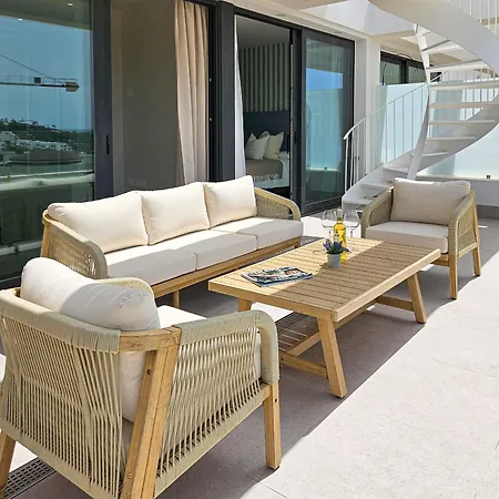 Penthouse In Azahar De Estepona, 2km From Azata Golf Apartamento Estepona